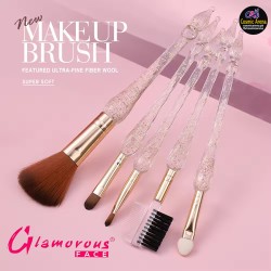 Glamorous Face Makeup Brush Pack Of 5 Brushes