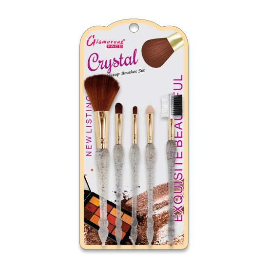 Glamorous Face Makeup Brush Pack Of 5 Brushes