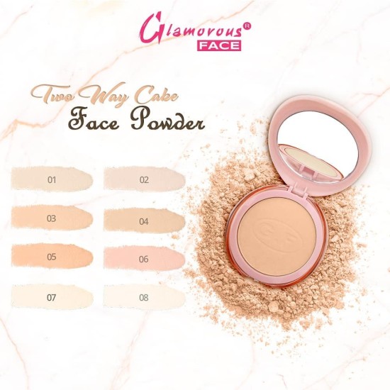 Glamorous Face Two Way Cake Face Powder Shade 03