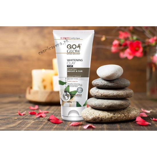 Go 4 Glow Whitening Bright And Fair Clay Mask 200 gm