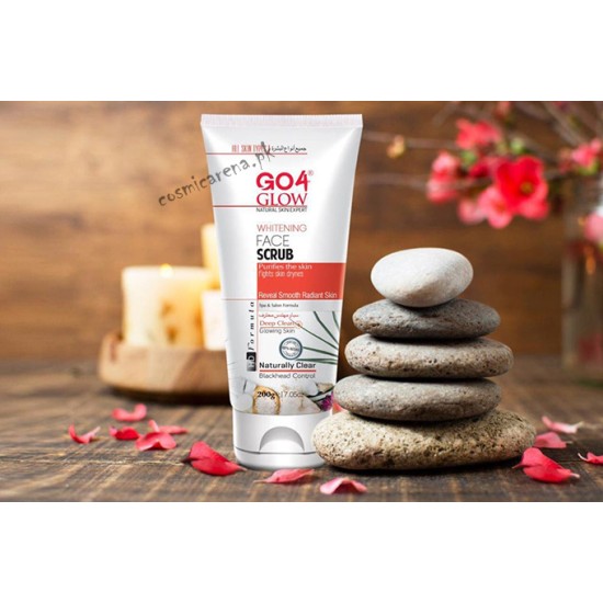 Go 4 Glow Whitening Face Scrub 200gm