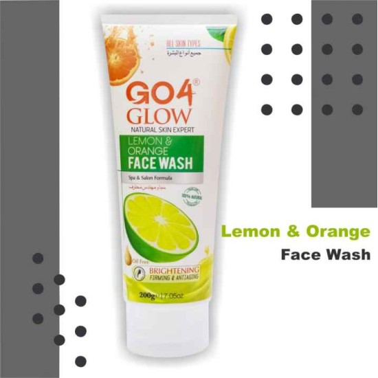 Go 4 Glow Lemon and Orange Face Wash 200gm