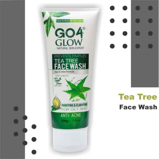 Go 4 Glow Tea Tree Face Wash 200gm