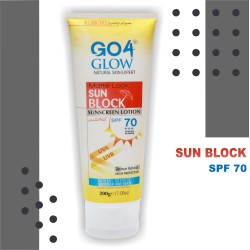 Go 4 Glow Sun Block Cream SPF 70 200gm