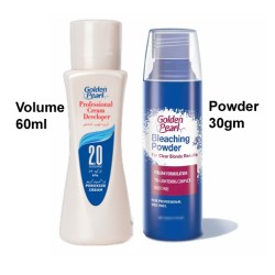 Golden Pearl Bleach Pack Whitening Bleach Powder And Volume