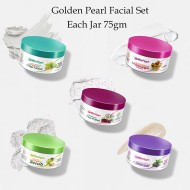 Golden Pearl Facial Set Pack Of 5 Jar