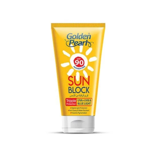 Golden Pearl Sunblock SPF 90 For All Skin Type 60ml Golden Pearl Sunblock SPF 90 For All Skin Type 60ml