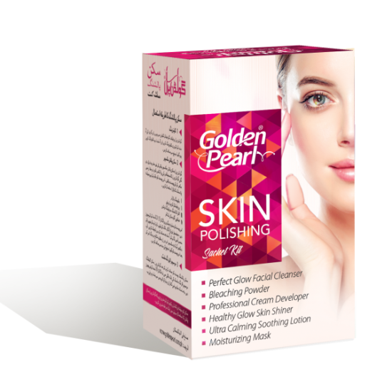 Golden Pearl Skin Polish Sachet Pack Kit 