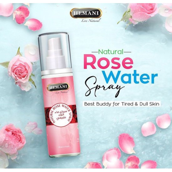 Hemani Natural Rose Water 120ml
