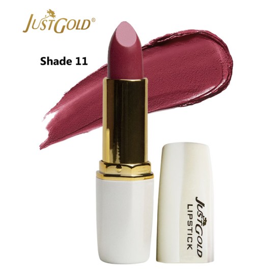 Just Gold Lipstick Semi Glow Lipstick Shade 11