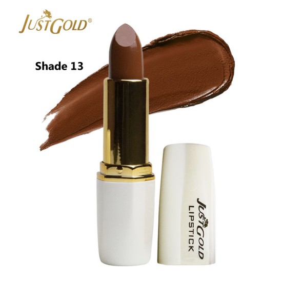 Just Gold Lipstick Semi Glow Lipstick Shade 13
