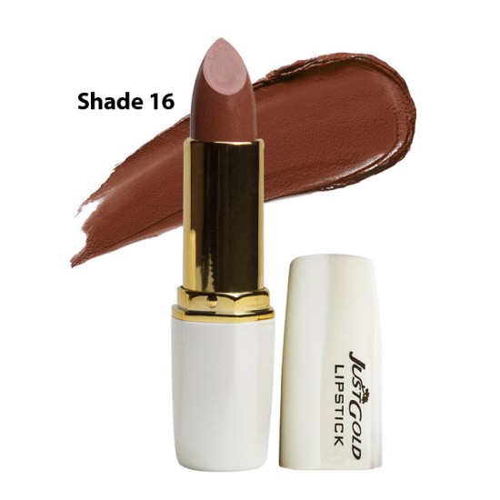 Just Gold Lipstick Semi Glow Lipstick Shade 16