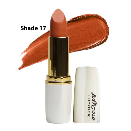 Just Gold Lipstick Semi Glow Lipstick Shade 17