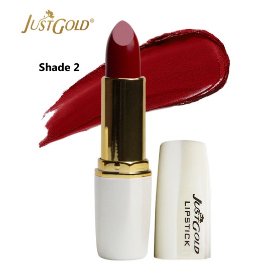 Just Gold Lipstick Semi Glow Lipstick Shade 02