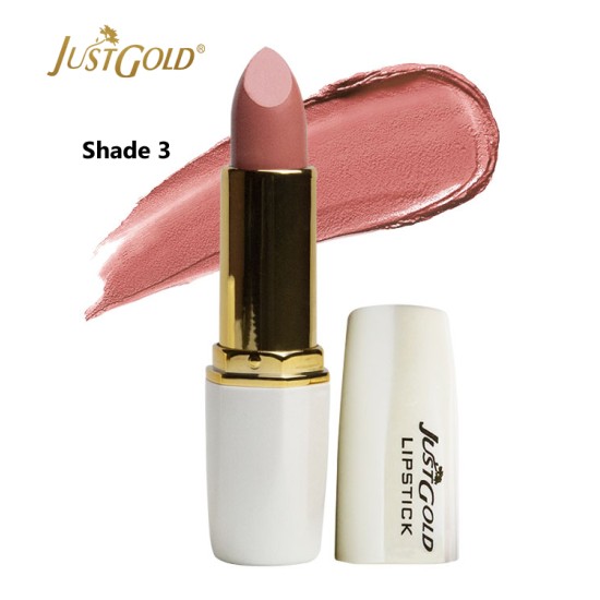 Just Gold Lipstick Semi Glow Lipstick Shade 03