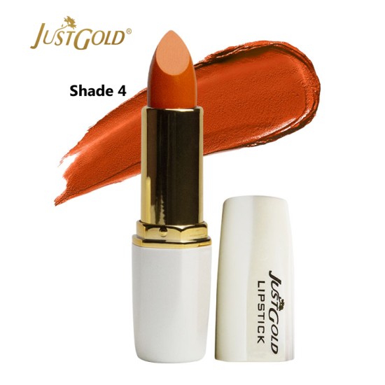 Just Gold Lipstick Semi Glow Lipstick Shade 04
