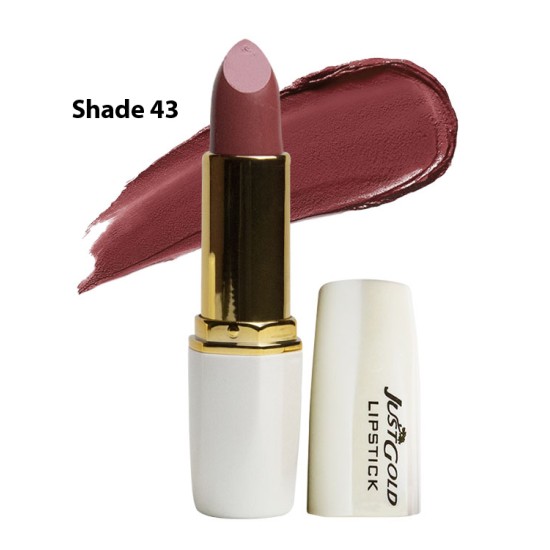 Just Gold Lipstick Semi Glow Lipstick Shade 43