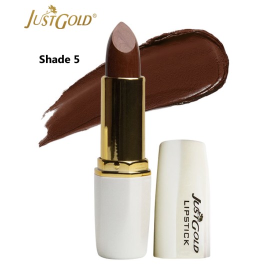 Just Gold Lipstick Semi Glow Lipstick Shade 05