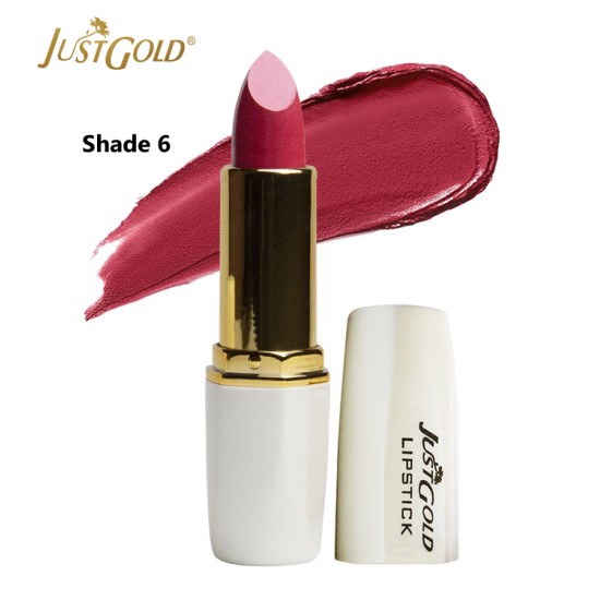 Just Gold Lipstick Semi Glow Lipstick Shade 06
