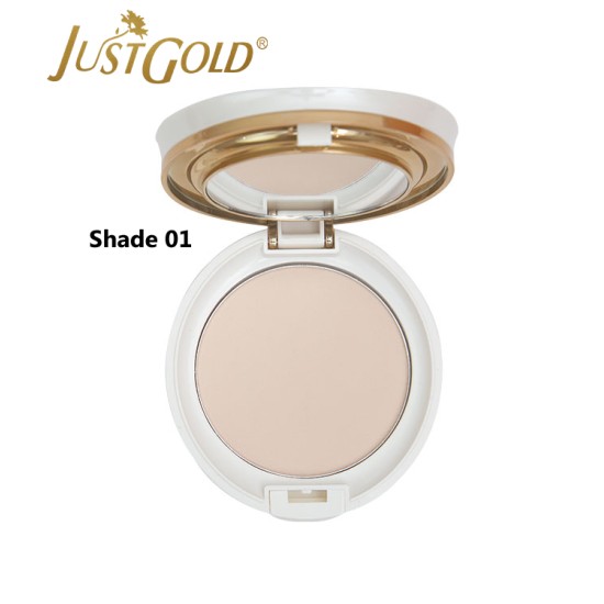 Just Gold Pro Matte Two Way Cake Face Powder Shade 01