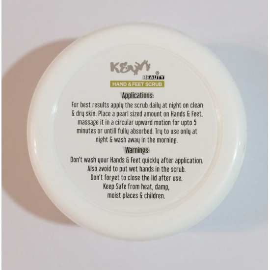 Keen Beauty Scrub Hand and Feet Scrub Keen Beauty Hand And Foot Fairness Scrub 20gm