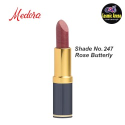 Medora Lipstick Matte Shade 247 Rose Butterfly Medora Lipstick Matte Shade 247 Rose Butterfly