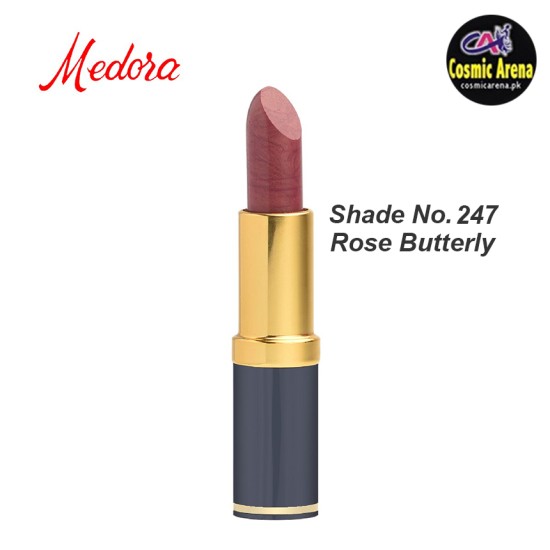 Medora Lipstick Matte Shade 247 Rose Butterfly Medora Lipstick Matte Shade 247 Rose Butterfly