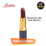 Medora Lipstick Matte Shade 284 True Maroon Medora Lipstick Matte Shade 284 True Maroon