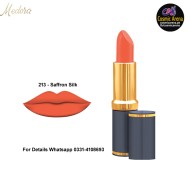 Medora Lipstick Matte Shade 213 Saffron Silk Medora Lipstick Matte Shade 213 Saffron Silk