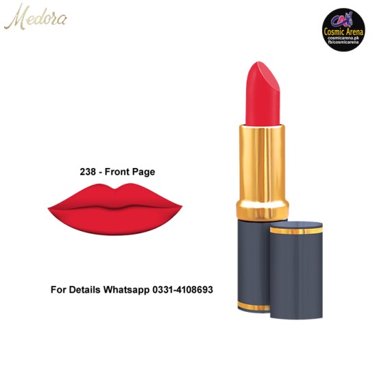 Medora Lipstick Matte Shade 238 Front Page