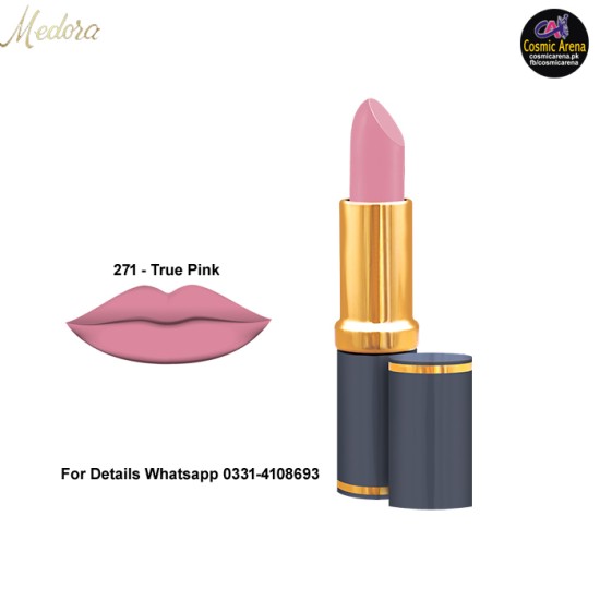 Medora Lipstick Matte Shade 271 True Pink