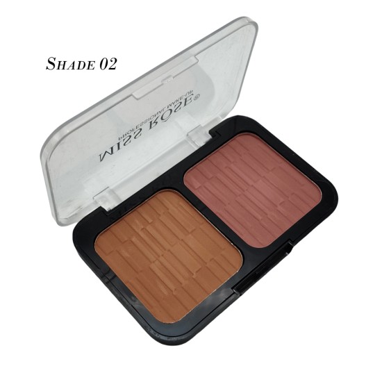 Miss Rose Blush On 2 Color Blush On Shade 02