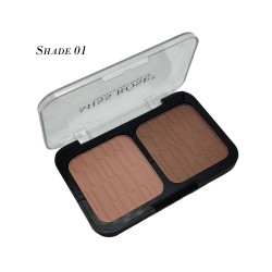 Miss Rose Blush On 2 Color Blush On Shade 01