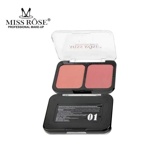 Miss Rose Blush On 2 Color Blush On Shade 01
