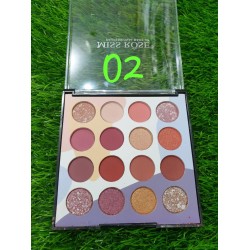 Miss Rose Eye Shadow Palette 16 Colors Eyeshadow Palette Miss Rose Eye Shadow Palette 16 Colors Eyeshadow Palette