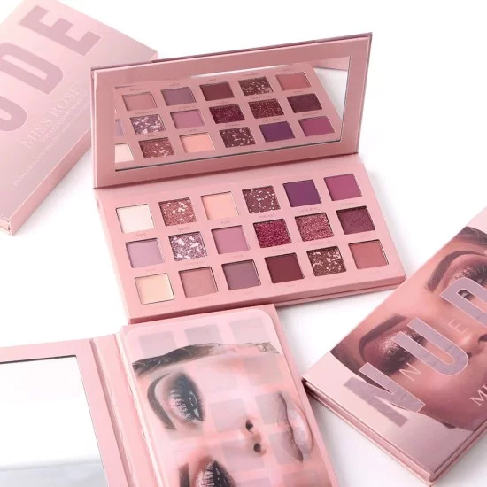 Miss Rose Nude Eye Shadow Palette 18 Colors Eye Shadow Miss Rose Nude Eye Shadow Palette 18 Colors Eye Shadow