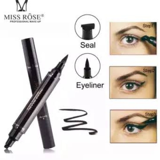 Miss Rose Magic Eye Liner Double Side Pen Eye Liner