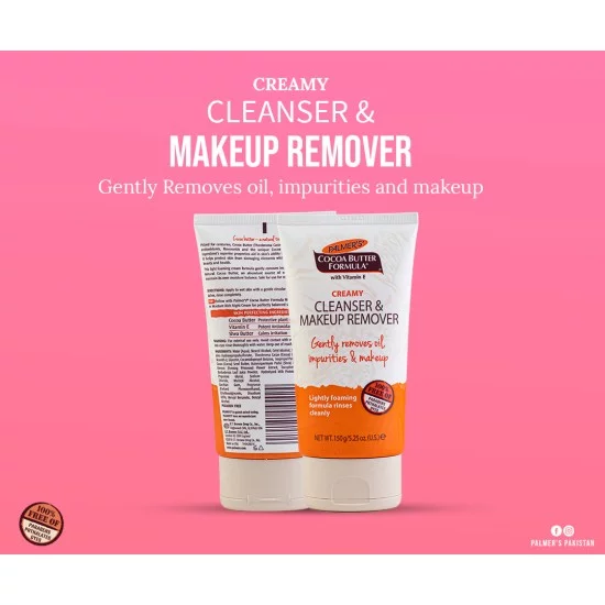 Palmers Coca Butter Formula Creamy Cleanser and Makeup Remover
