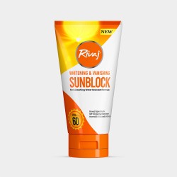 Rivaj Sunblock Whitening And Vanishing 100ml Rivaj Sunblock Whitening And Vanishing 100ml