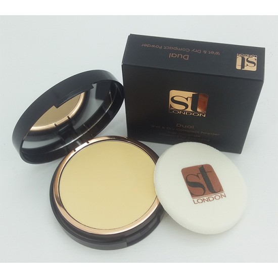 Sweet Touch ST London Dual Wet And Dry Compact Powder High Coverage BE-01