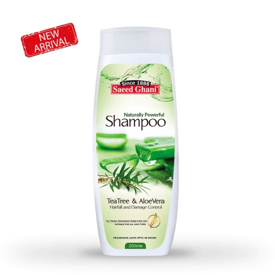 Saeed Ghani Tea Tree and Aloe Vera Shampoo