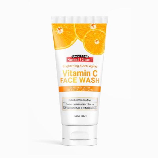 Saeed Ghani Vitamin C Brightening and Anti Aging Face Wash