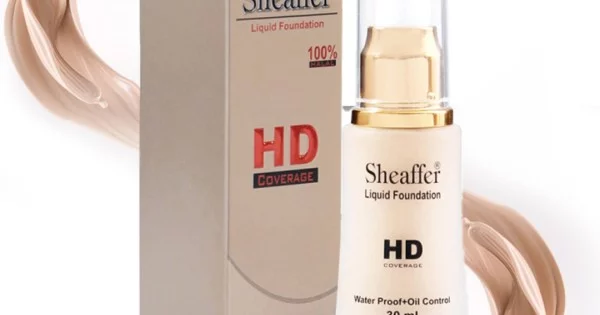 Sheaffer Foundation HD Water Proof Liquid Foundation, sheaffer makeup