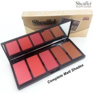 Sheaffer Cosmetics Mineralize 5 Color blusher Matte Blush On Palette Sheaffer Cosmetics Mineralize 5 Color blusher Matte Blush On Palette