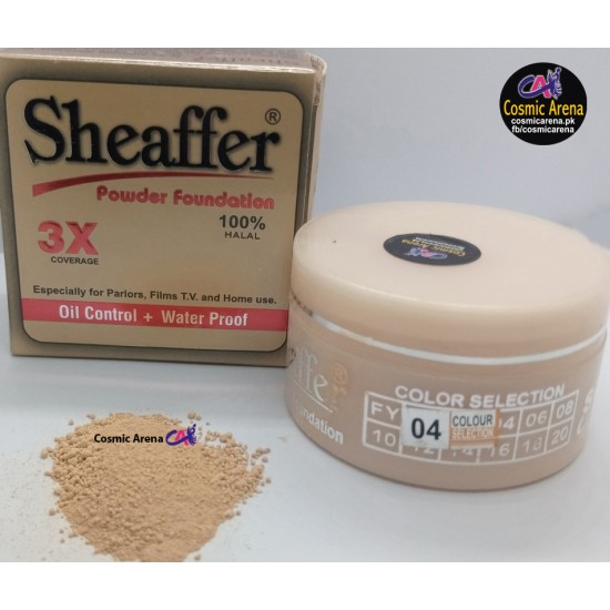 Sheaffer Mineral Powder Base Makeup Foundation 04