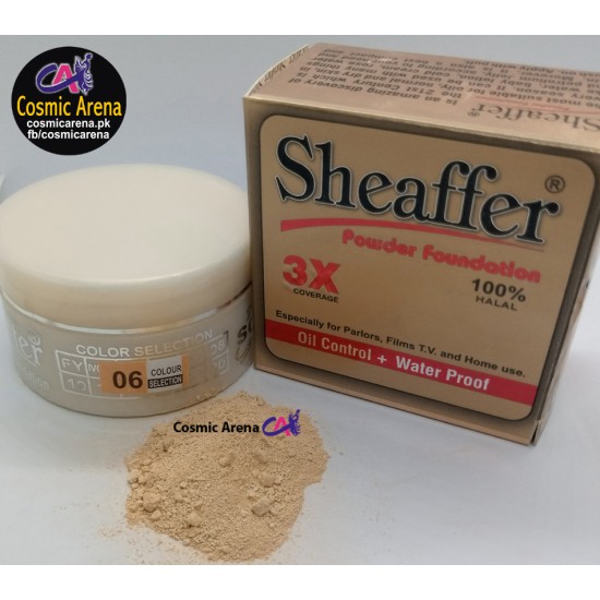 Sheaffer Mineral Powder Base Makeup Foundation 06