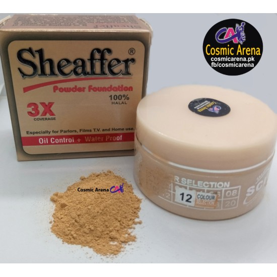 Sheaffer Mineral Powder Base Makeup Foundation 12