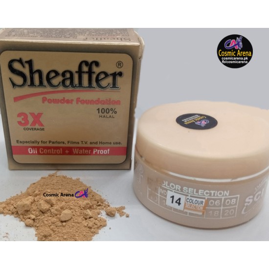 Sheaffer Mineral Powder Base Makeup Foundation 14