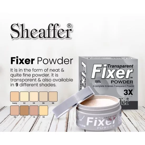 Sheaffer Makeup Fixer Transparent Fixer Powder Makeup Fixer 12 Sheaffer Makeup Fixer Transparent Fixer Powder Makeup Fixer 12
