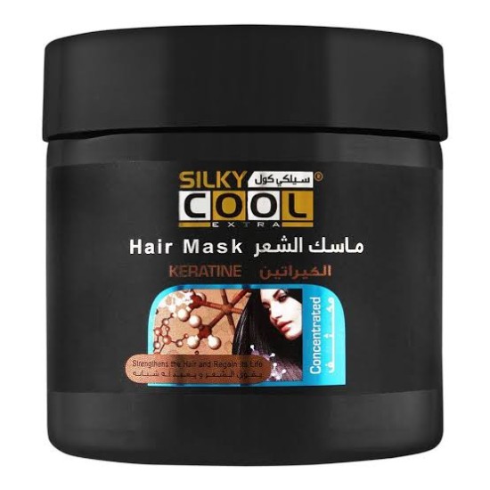 Silky Cool Keratin Hair Mask 400ml